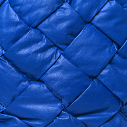 Bottega Veneta Lambskin Intrecciato Padded Small Cassette Tote Cobalt 8 of 12
