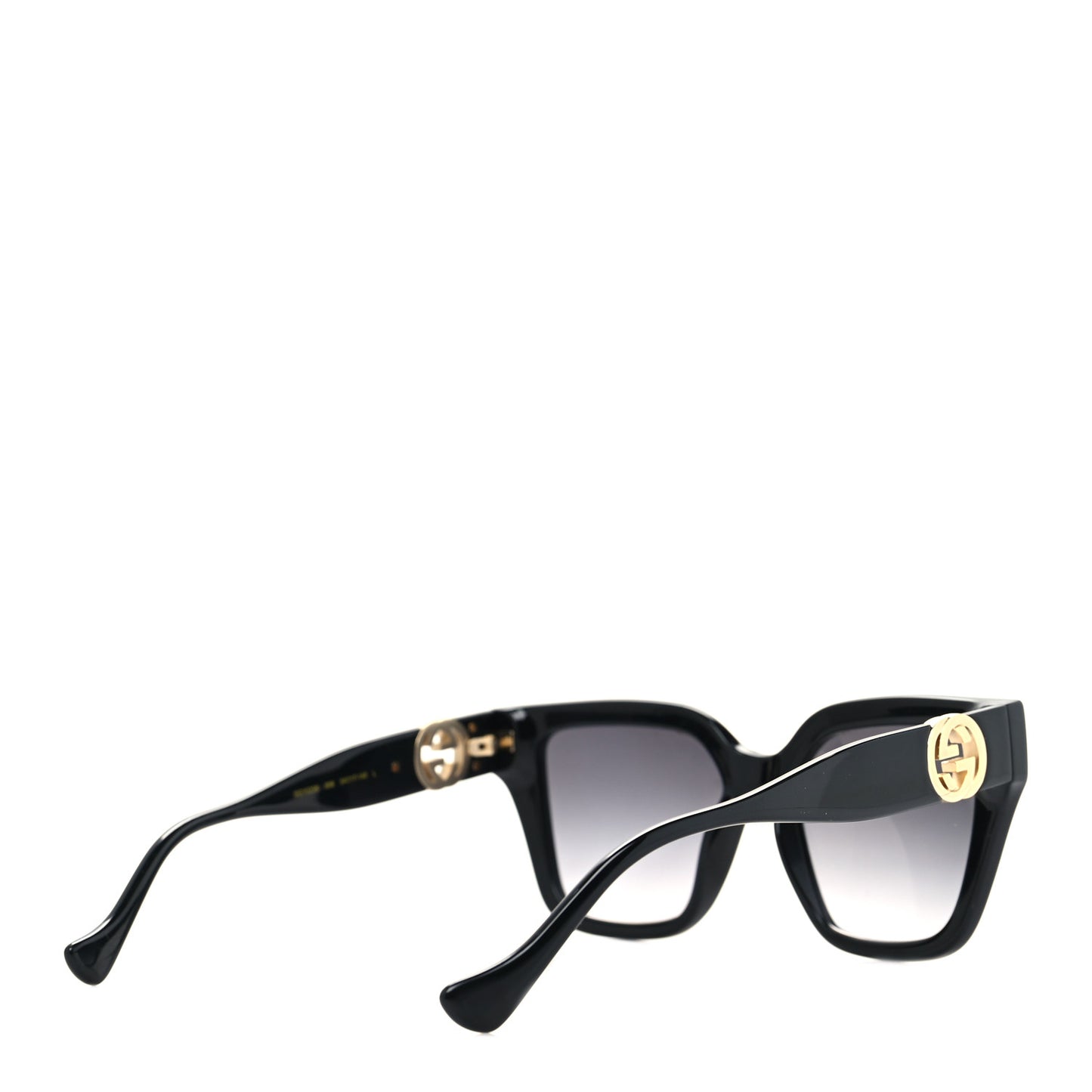 Acetate Square Frame Sunglasses GG1023S Black