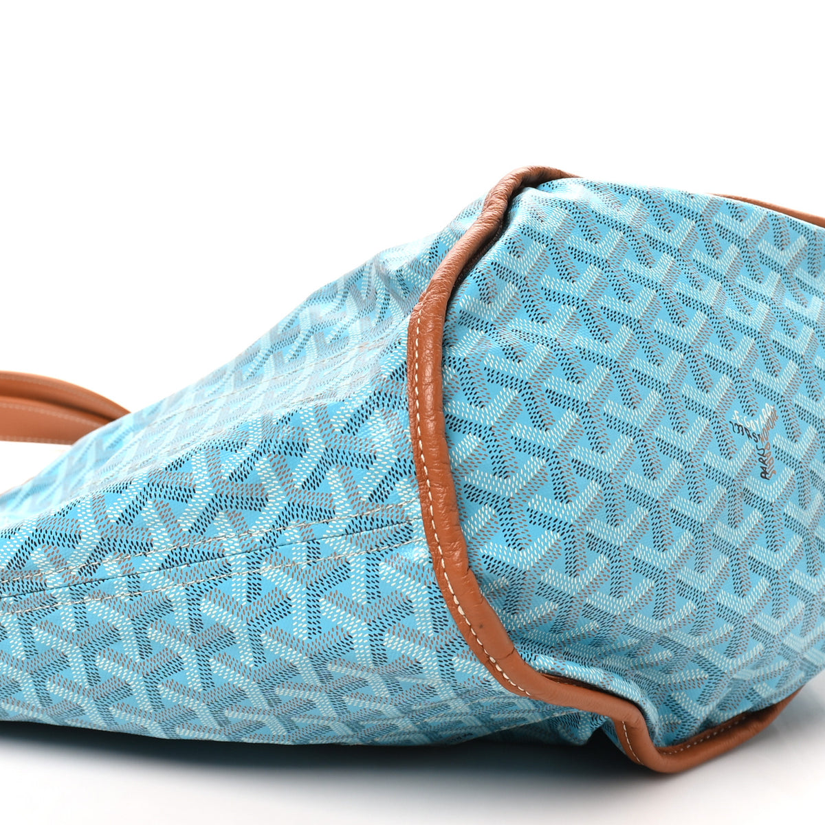 Goyardine Reversible Belharra Light Blue