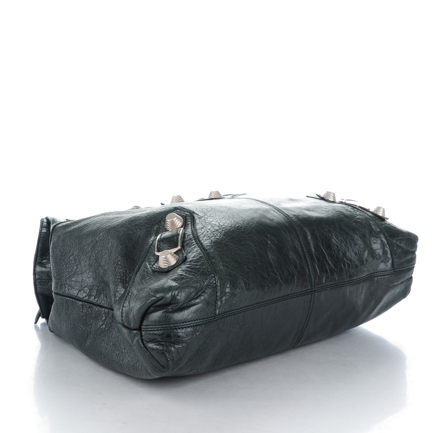 Balenciaga Agneau Giant 21 Silver Hardware Brief Black 4 of 9
