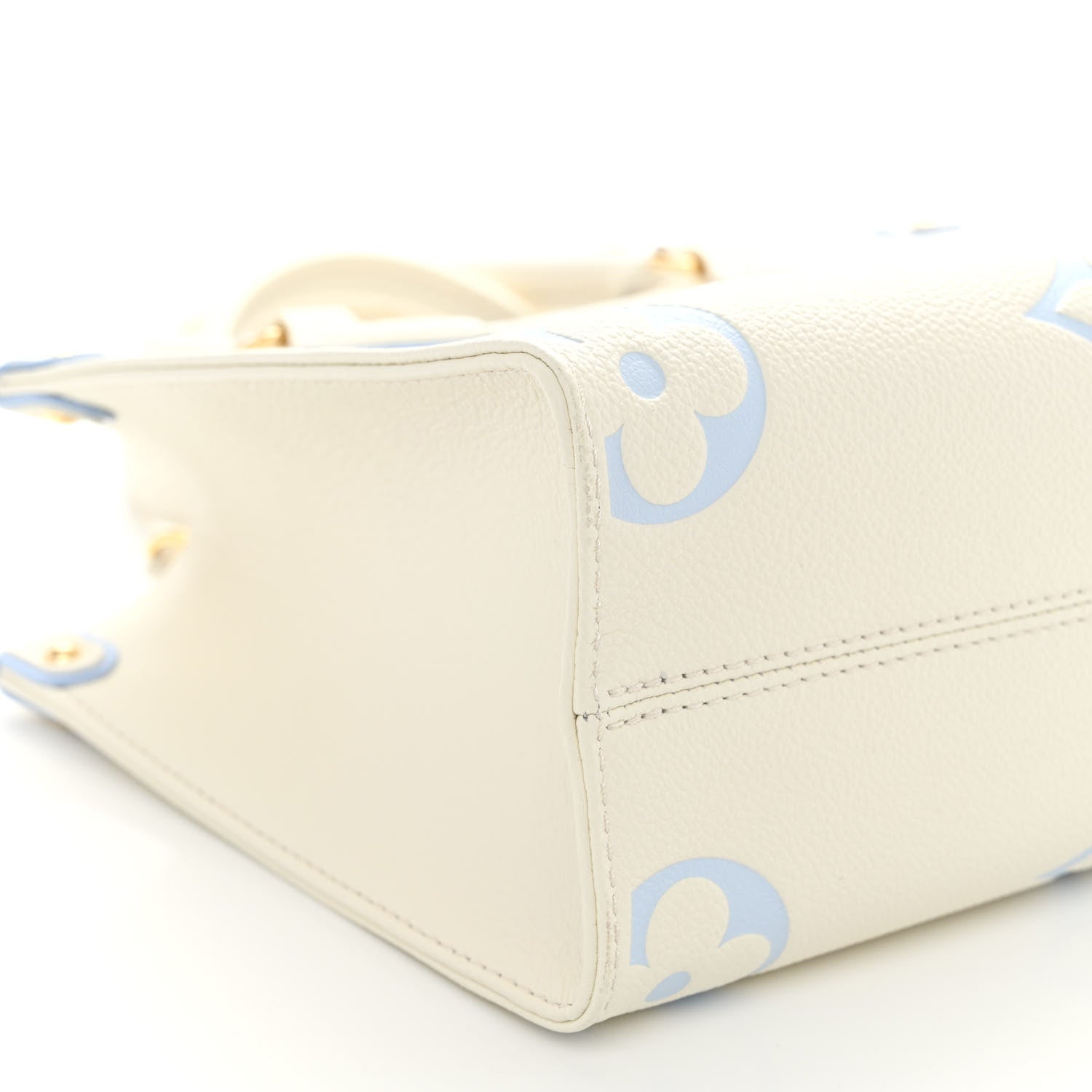 Louis Vuitton Empreinte Monogram Giant Onthego PM Latte Candy Blue 8 of 9