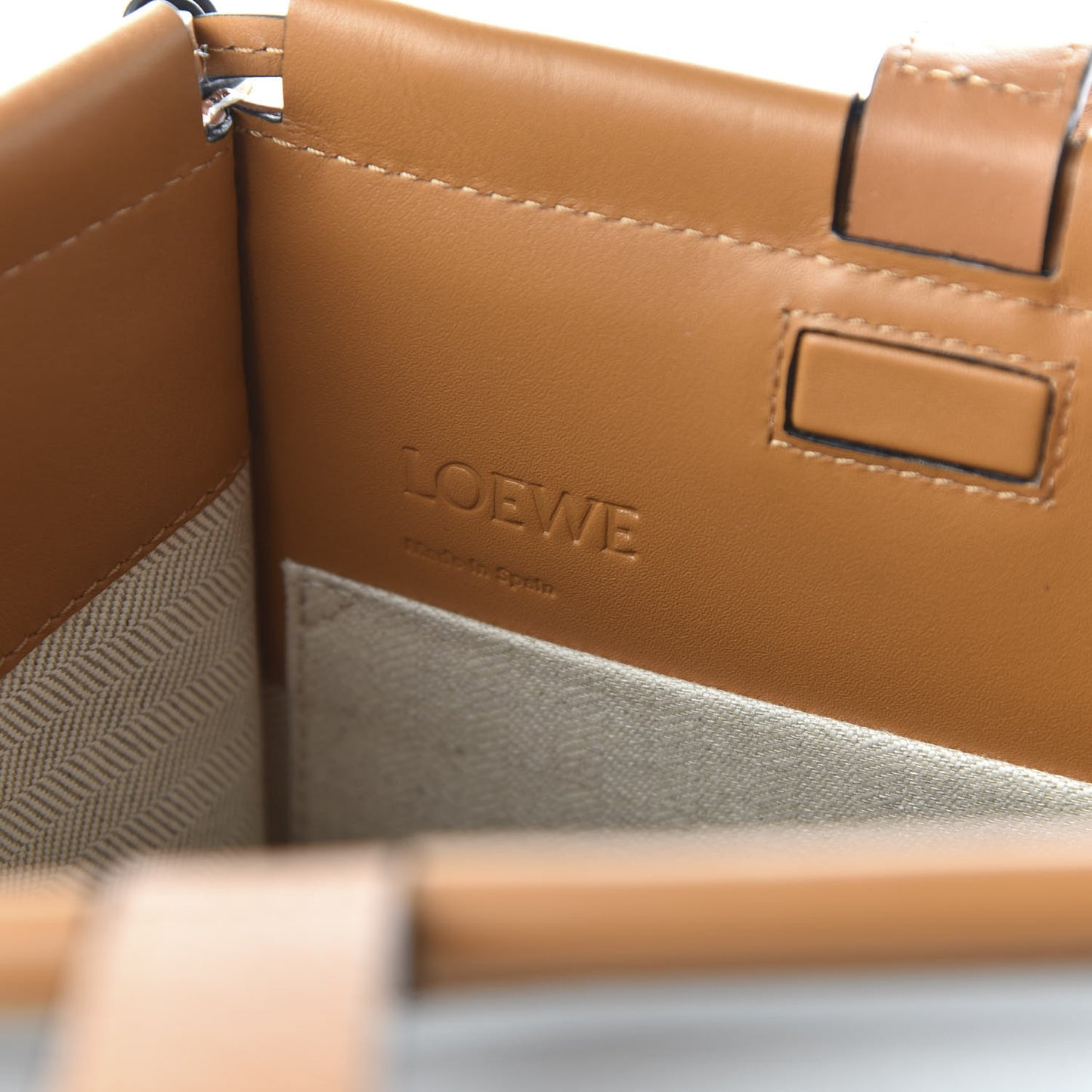 Calfskin Woven Small Cushion Tote Multicolor