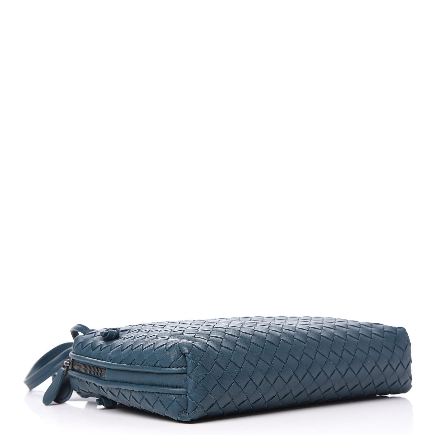 Bottega Veneta Nappa Intrecciato Nodini Bag Petrol Blue 4 of 11