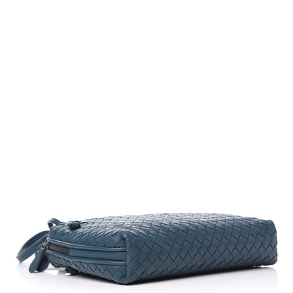 Bottega Veneta Nappa Intrecciato Nodini Bag Petrol Blue 4 of 11