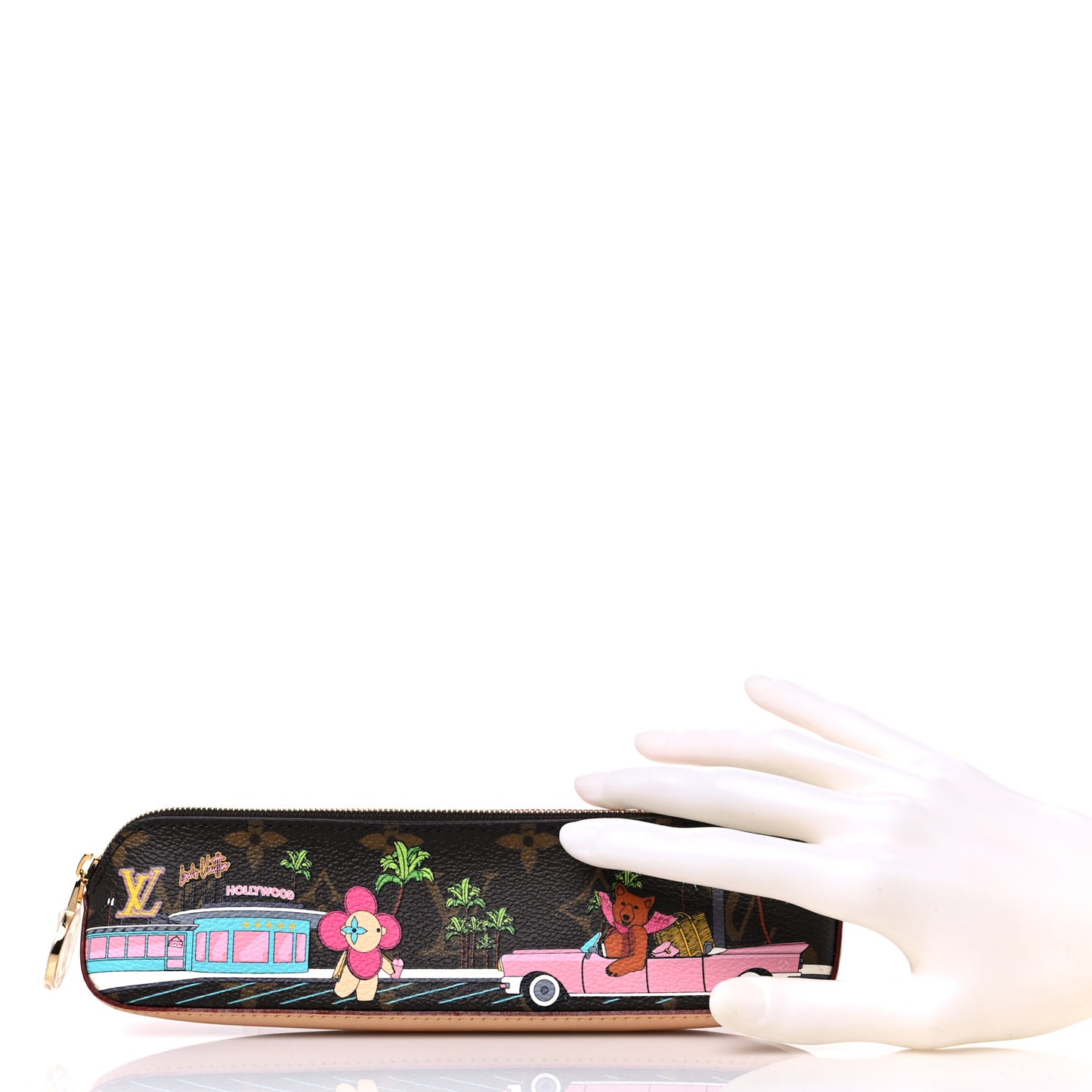 Monogram 2021 Christmas Animation Hollywood Elizabeth Pencil Pouch Coquelicot