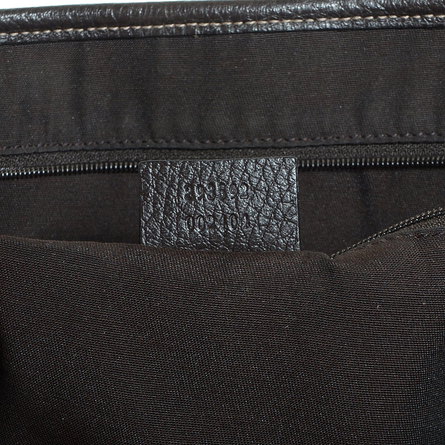 Crystal Monogram Medium Princy Tote Dark Brown