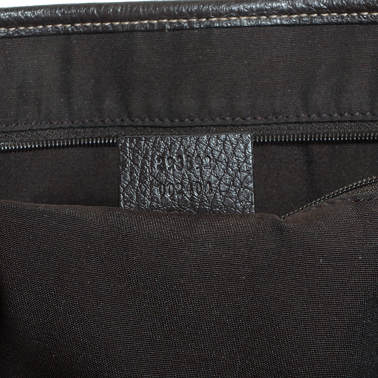 Gucci Crystal Monogram Medium Princy Tote Dark Brown 7 of 9