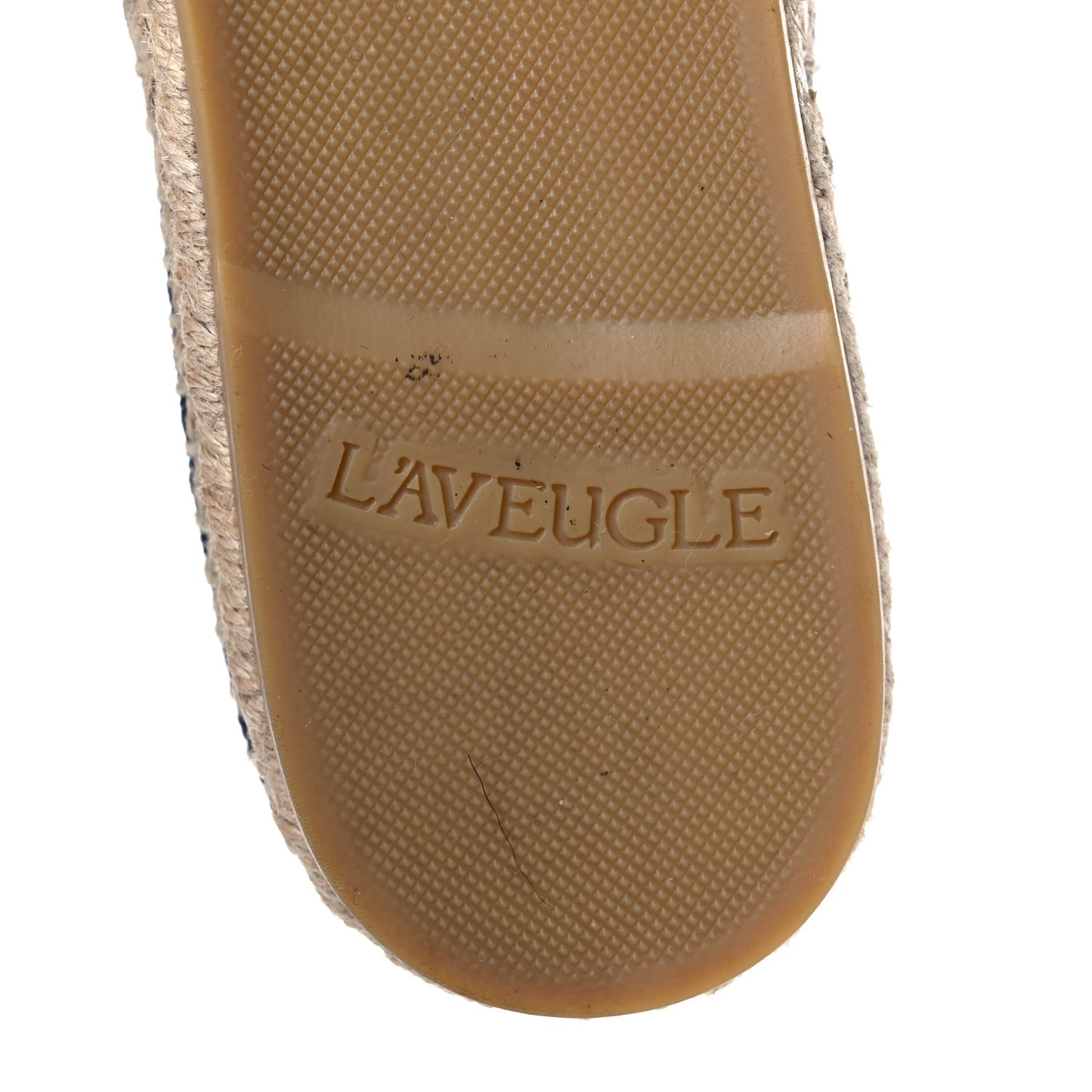 Denim GG Monogram Espadrilles 37 Blue Tea Cuir
