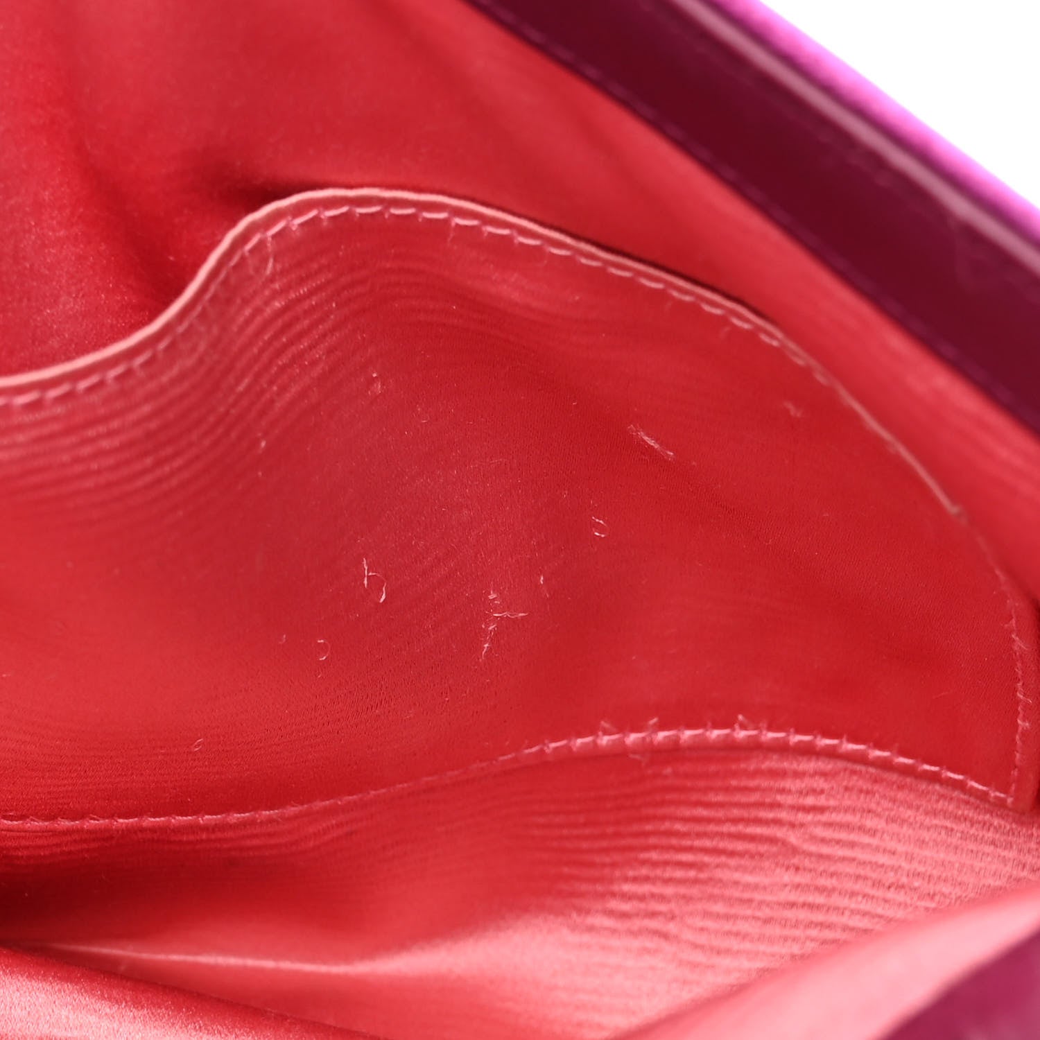 Gucci Velvet Matelasse Loved Embroidered Medium GG Marmont Shoulder Bag Fuchsia Violet Cyclamen 9 of 16