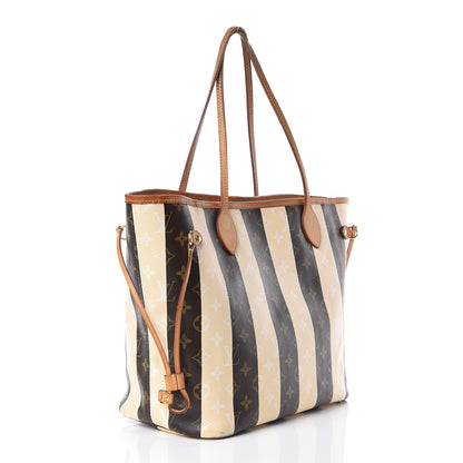 Louis Vuitton Monogram Rayures Neverfull MM 3 of 19