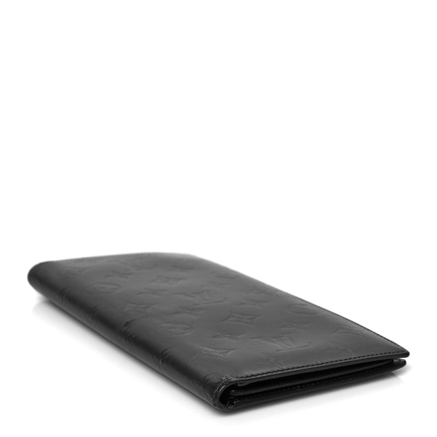 Monogram Glace Portefeuille Double Wallet Cafe