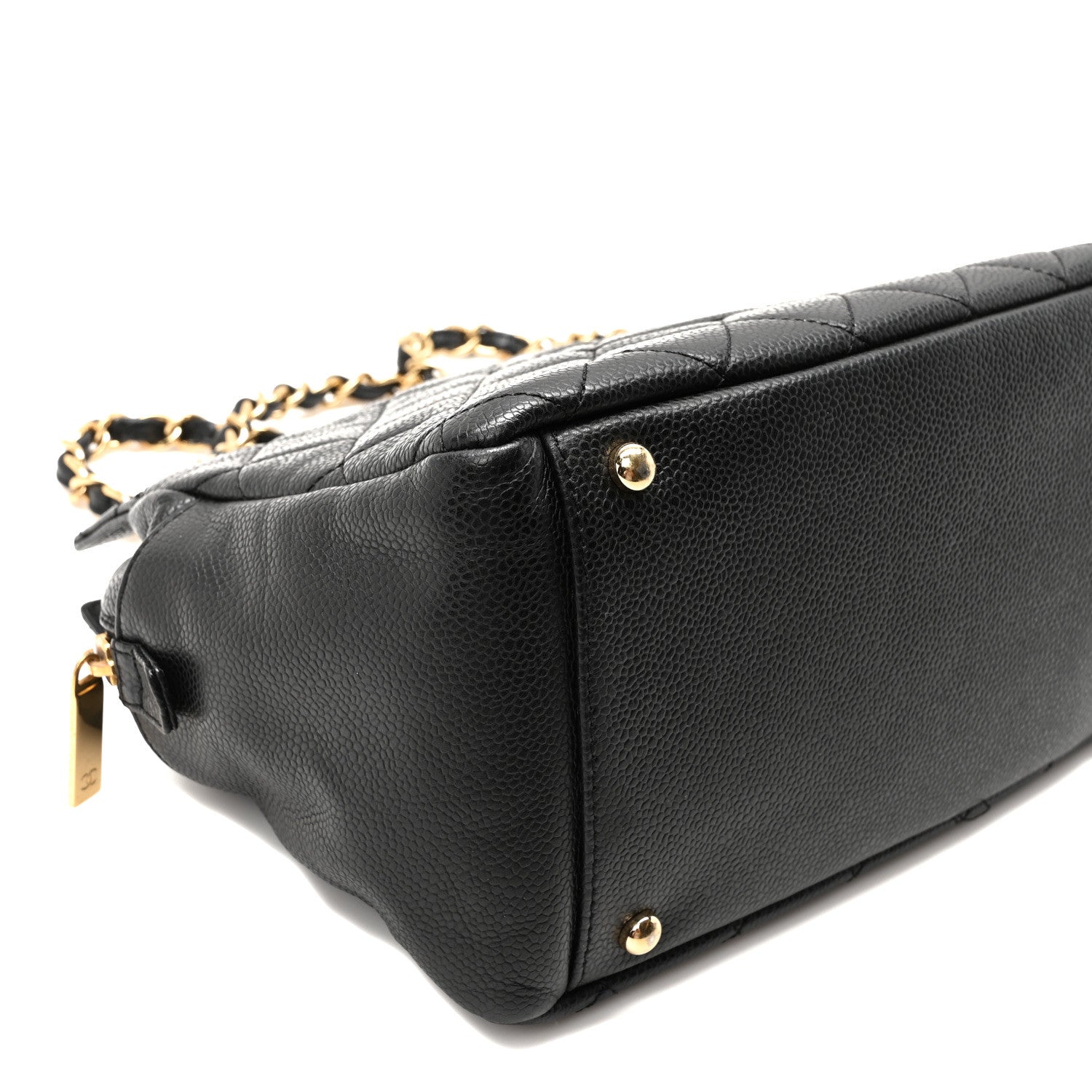 Chanel Caviar Quilted Petit Timeless Tote PTT Black 9 of 10