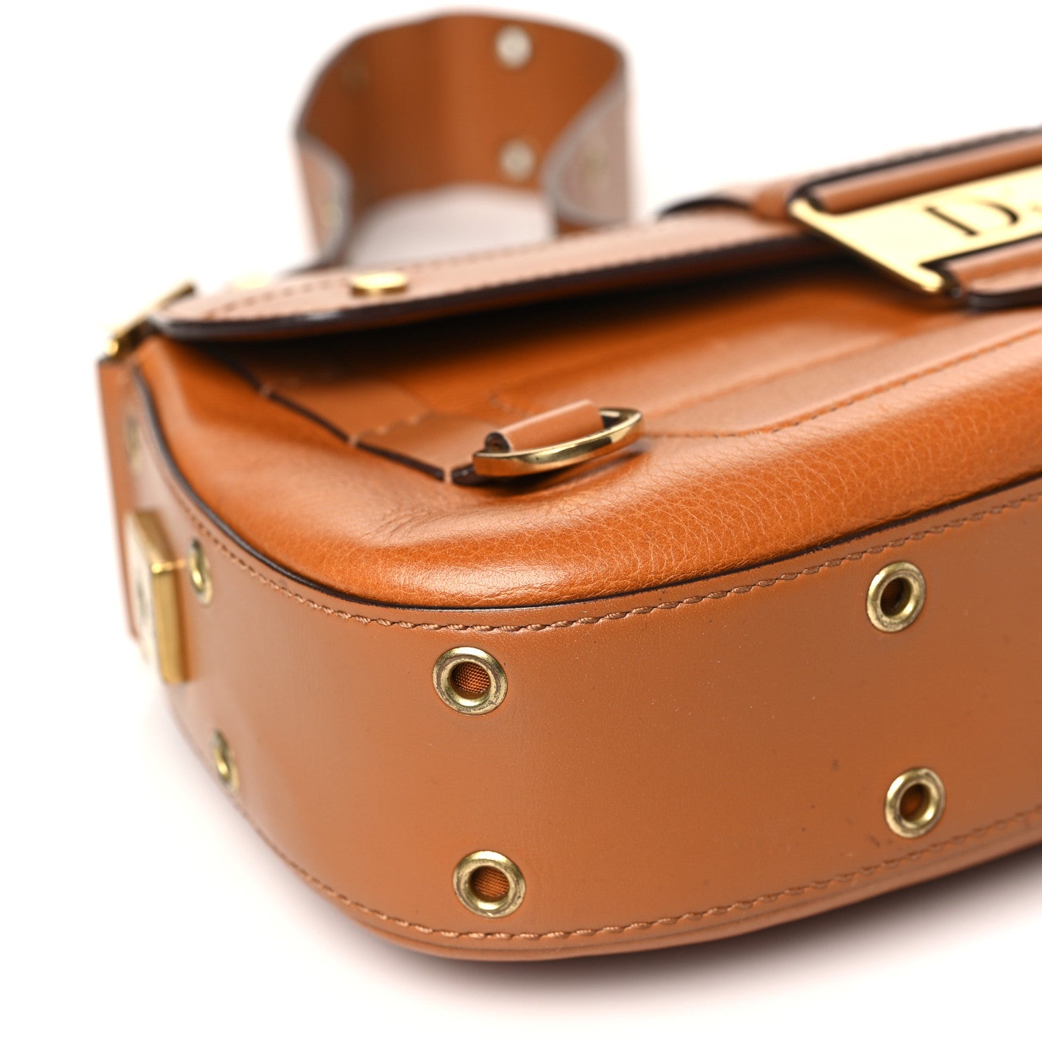 Christian Dior Calfskin Street Chic Bag Brown 8 of 12