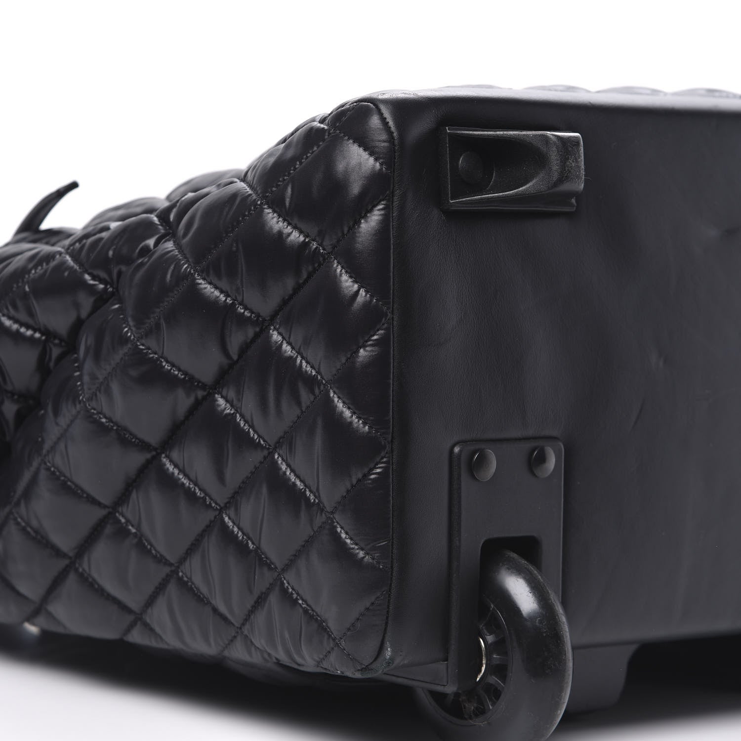 Chanel Nylon Quilted Coco Cocoon Trolley Black 7 of 9