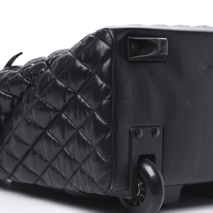 Chanel Nylon Quilted Coco Cocoon Trolley Black 7 of 9