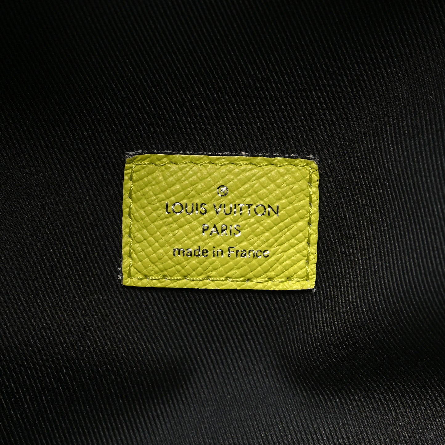 Taiga Monogram Discovery Backpack PM Yellow