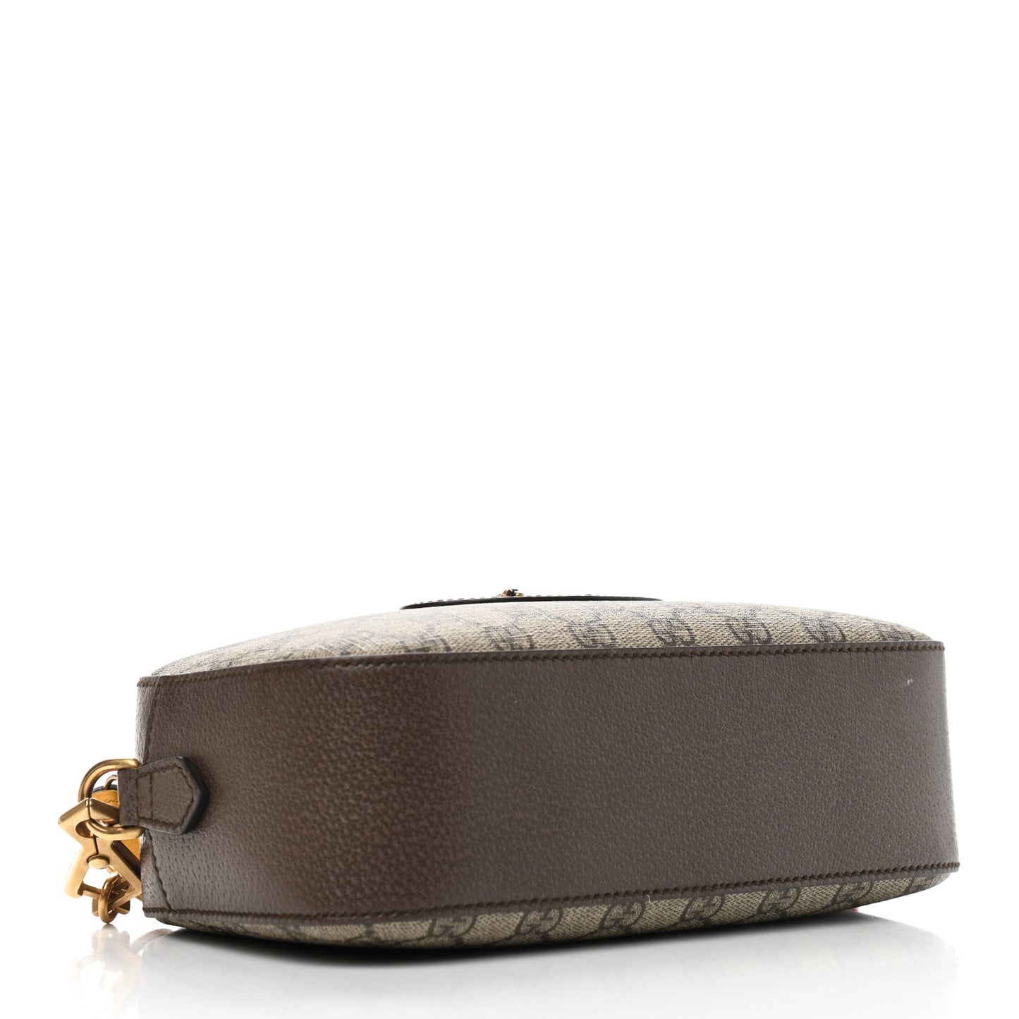 GG Supreme Monogram Web Neo Vintage Shoulder Bag Beige New Acero Crop