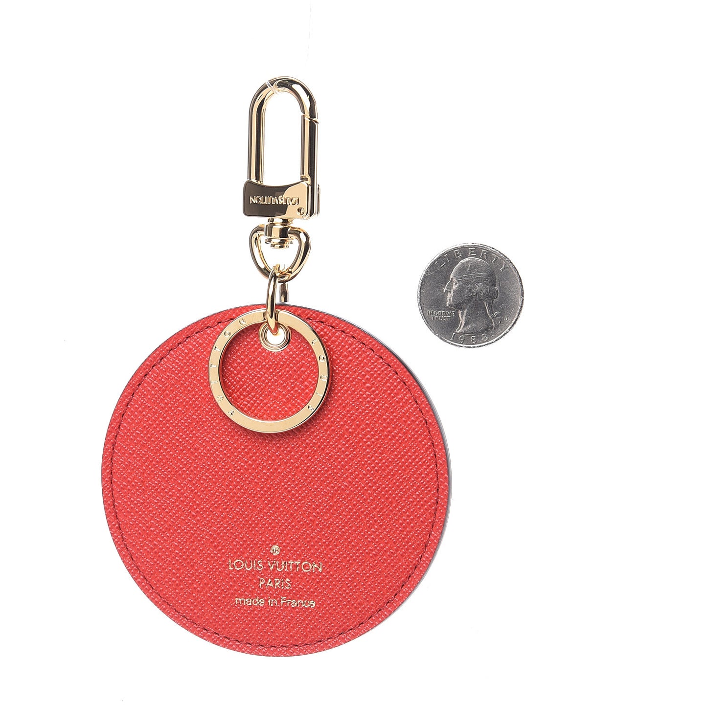Monogram 2019 Christmas Animation Paris Bag Charm Key Ring