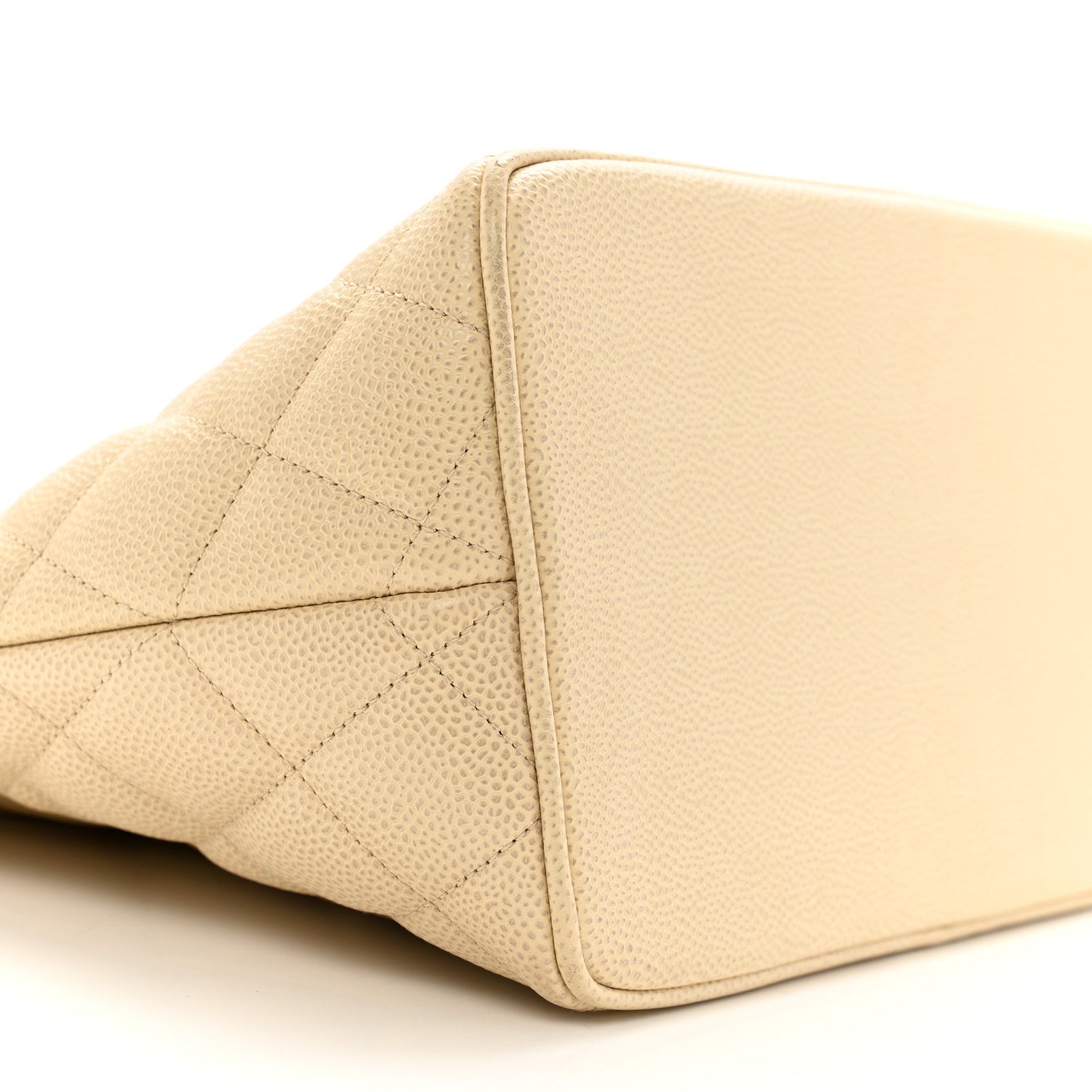 Chanel Caviar Quilted Medallion Tote Light Beige 9 of 15