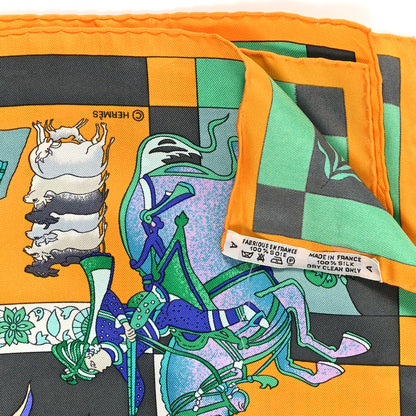 Hermes Silk Fantaisies Indiennes Scarf 90 3 of 3