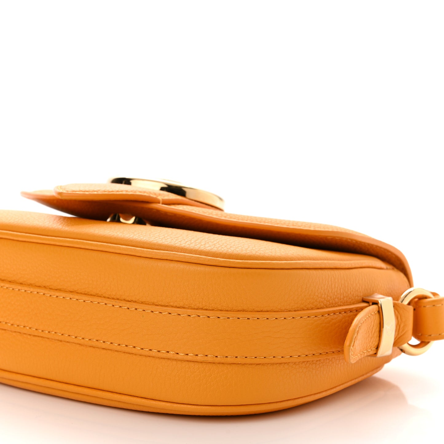 Grained Calfskin LV Pont 9 Soft PM Sunbeam
