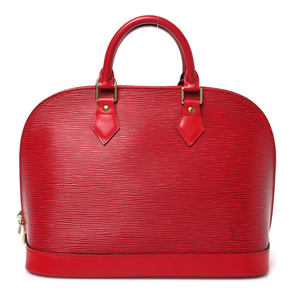 Louis Vuitton Epi Alma PM Castillan Red 1 of 9