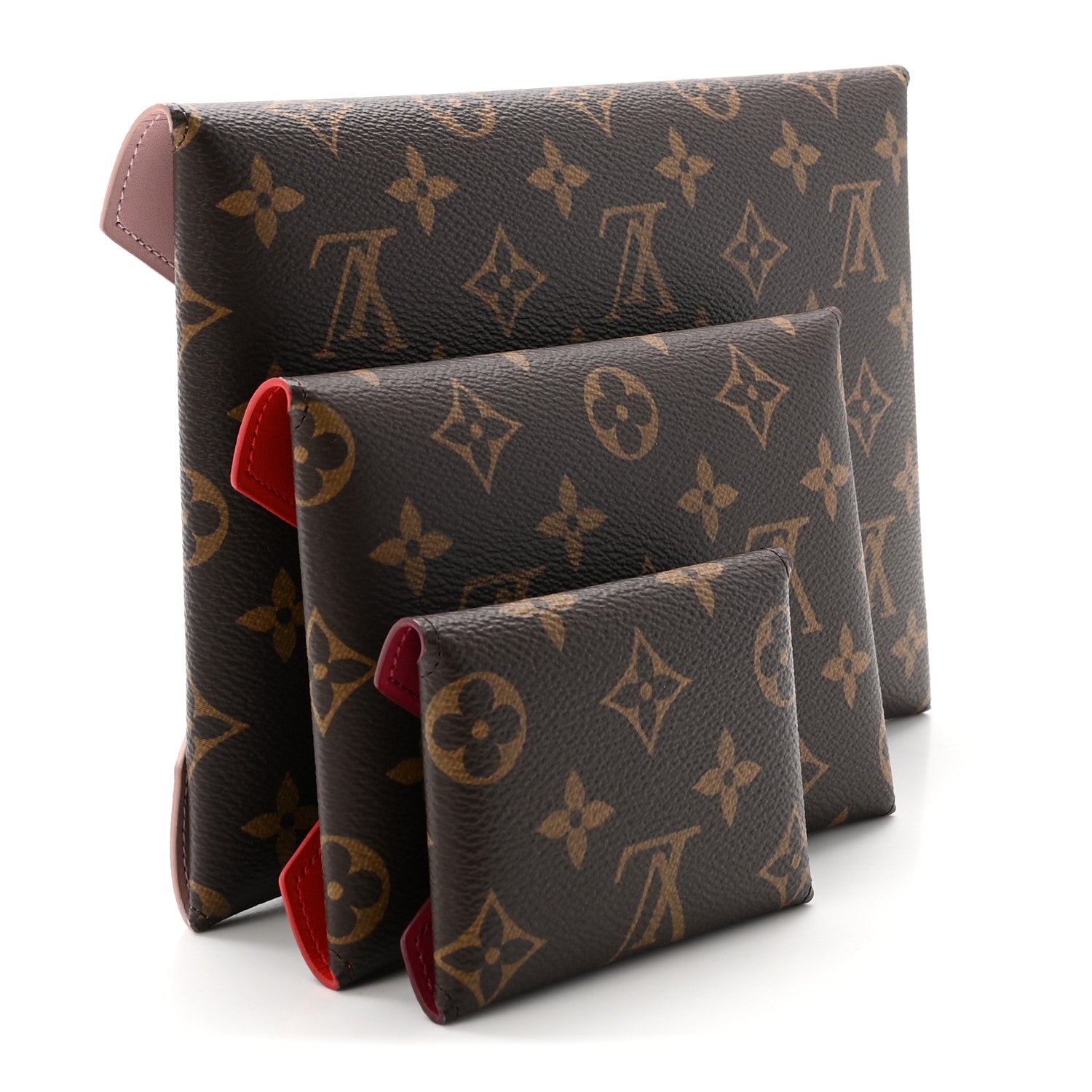 Louis Vuitton Monogram Kirigami Pochette Set 4 of 10