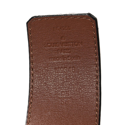 Louis Vuitton Monogram Illusion 40mm LV Initiales Reversible Belt 95 38 Black 5 of 5