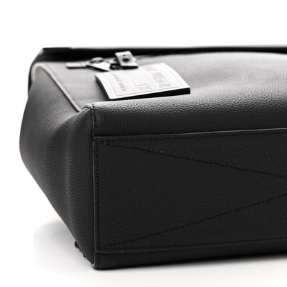 Louis Vuitton Calfskin Aerogram Fastline Backpack Black 8 of 9