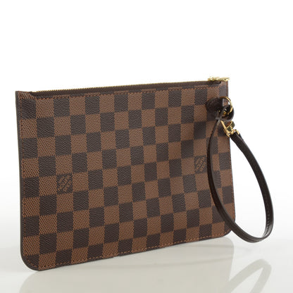 Louis Vuitton Damier Ebene Neverfull MM GM Pochette 3 of 7