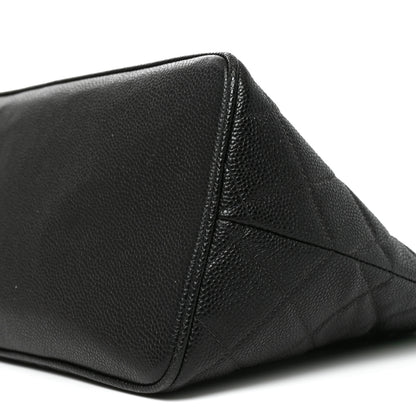 Chanel Caviar Quilted Medallion Tote Black 10 of 10