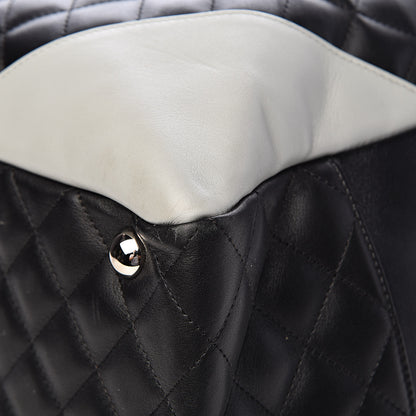Chanel Calfskin Quilted Large Cambon Bag Black 14 of 18