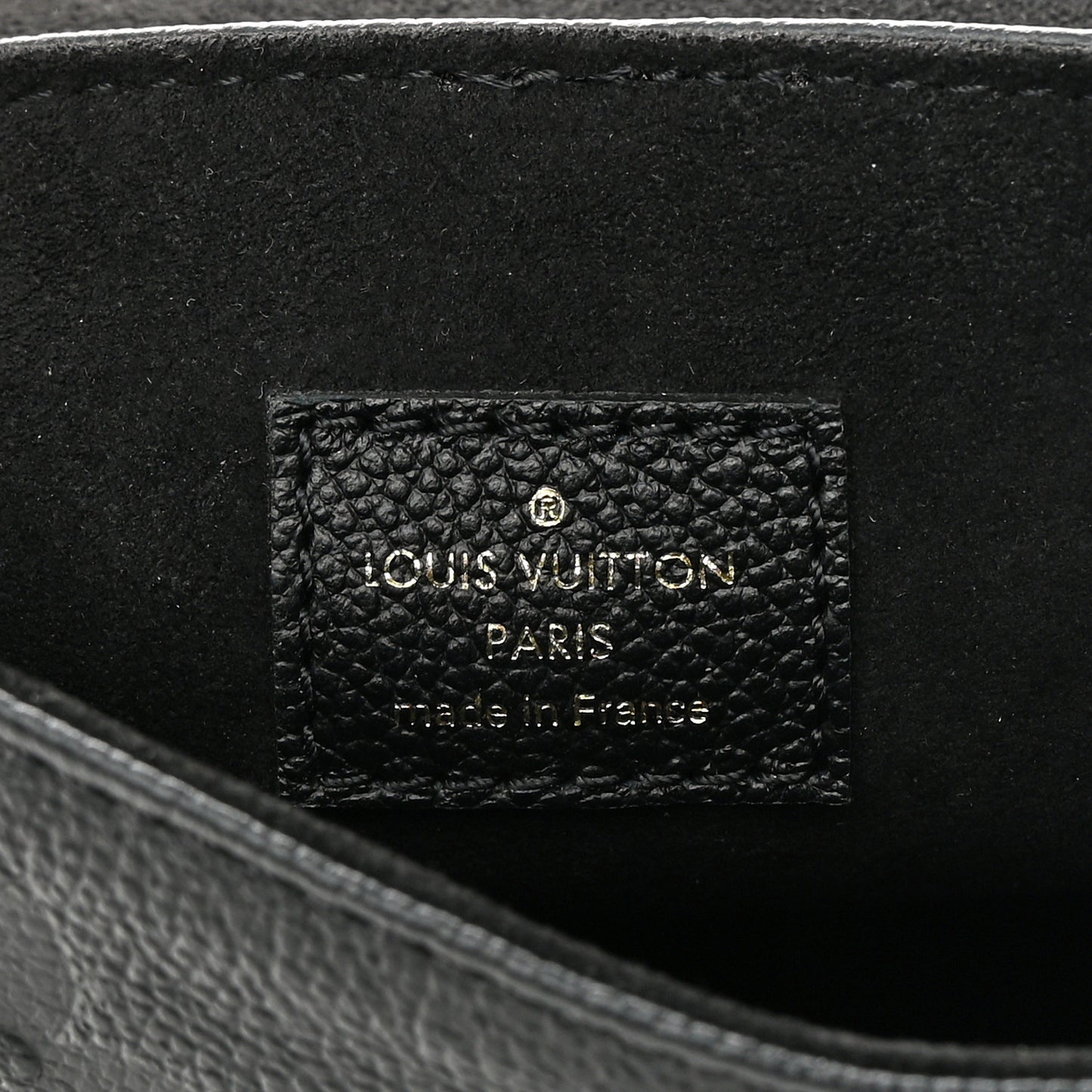 Empreinte Monogram Giant Tiny Backpack Black