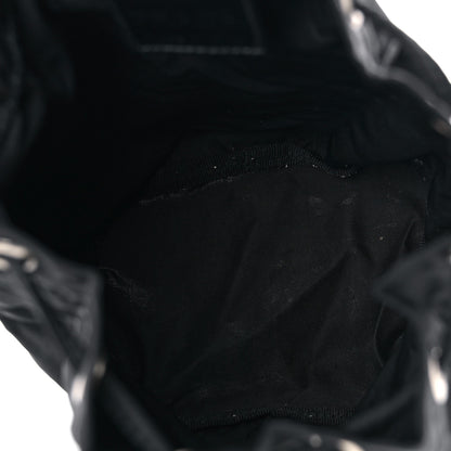 Prada Nylon Vela Drawstring Pouch Black 5 of 13
