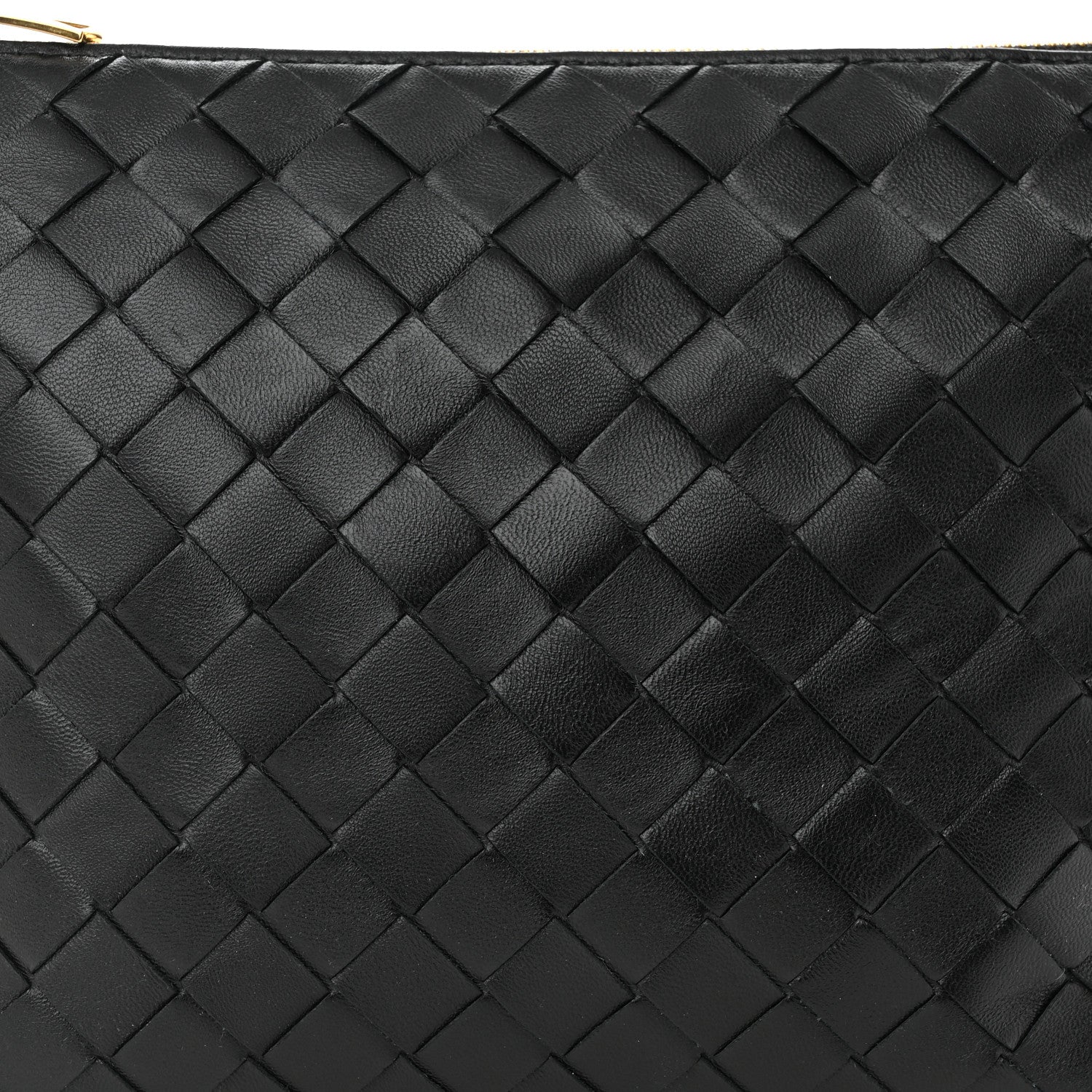 Bottega Veneta Calfskin Nappa Intrecciato Mini Wallace Black 8 of 10
