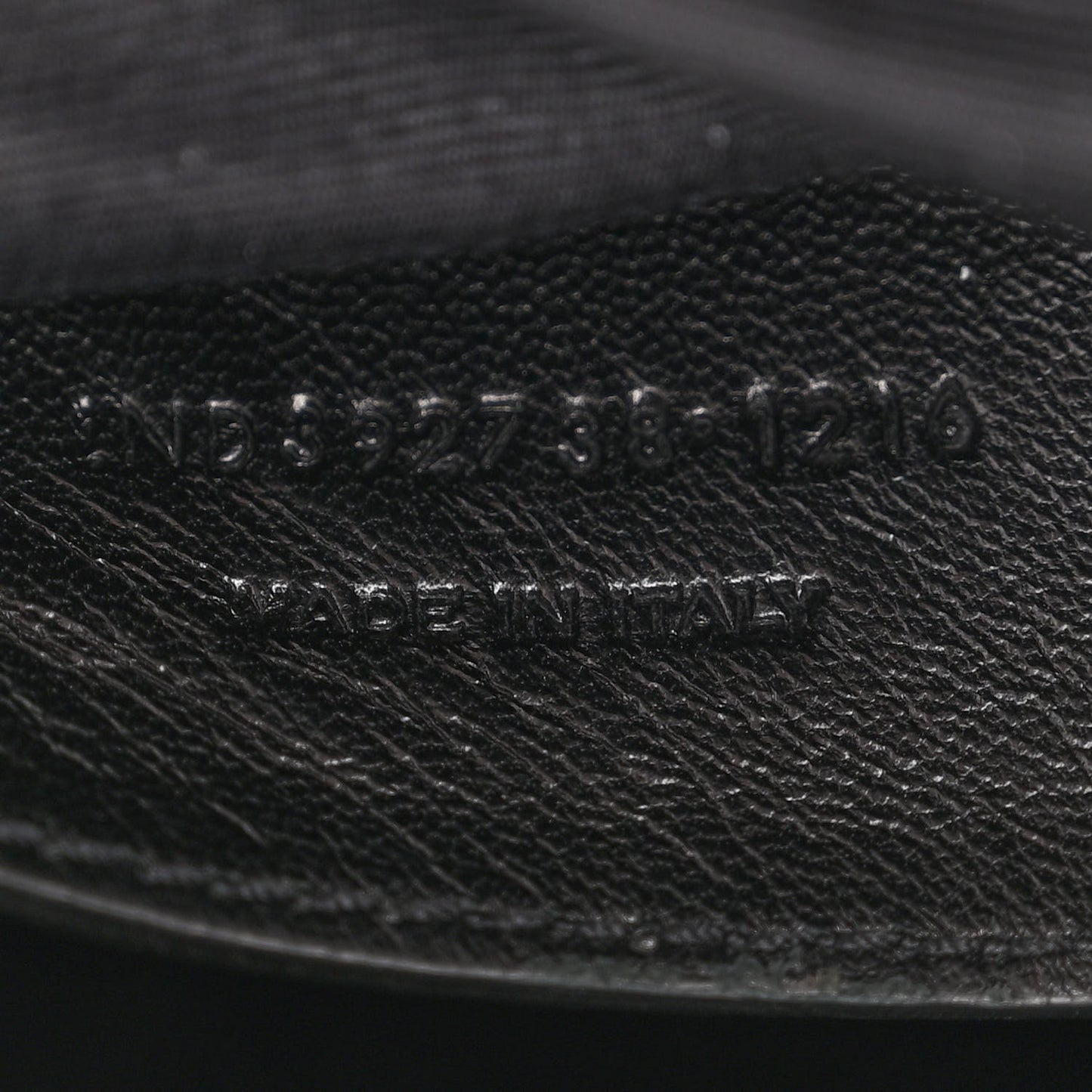 Sheepskin Matelasse Large Monogram College Satchel Dark Anthracite