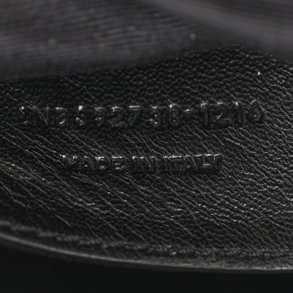 Saint Laurent Sheepskin Matelasse Large Monogram College Satchel Dark Anthracite 7 of 17