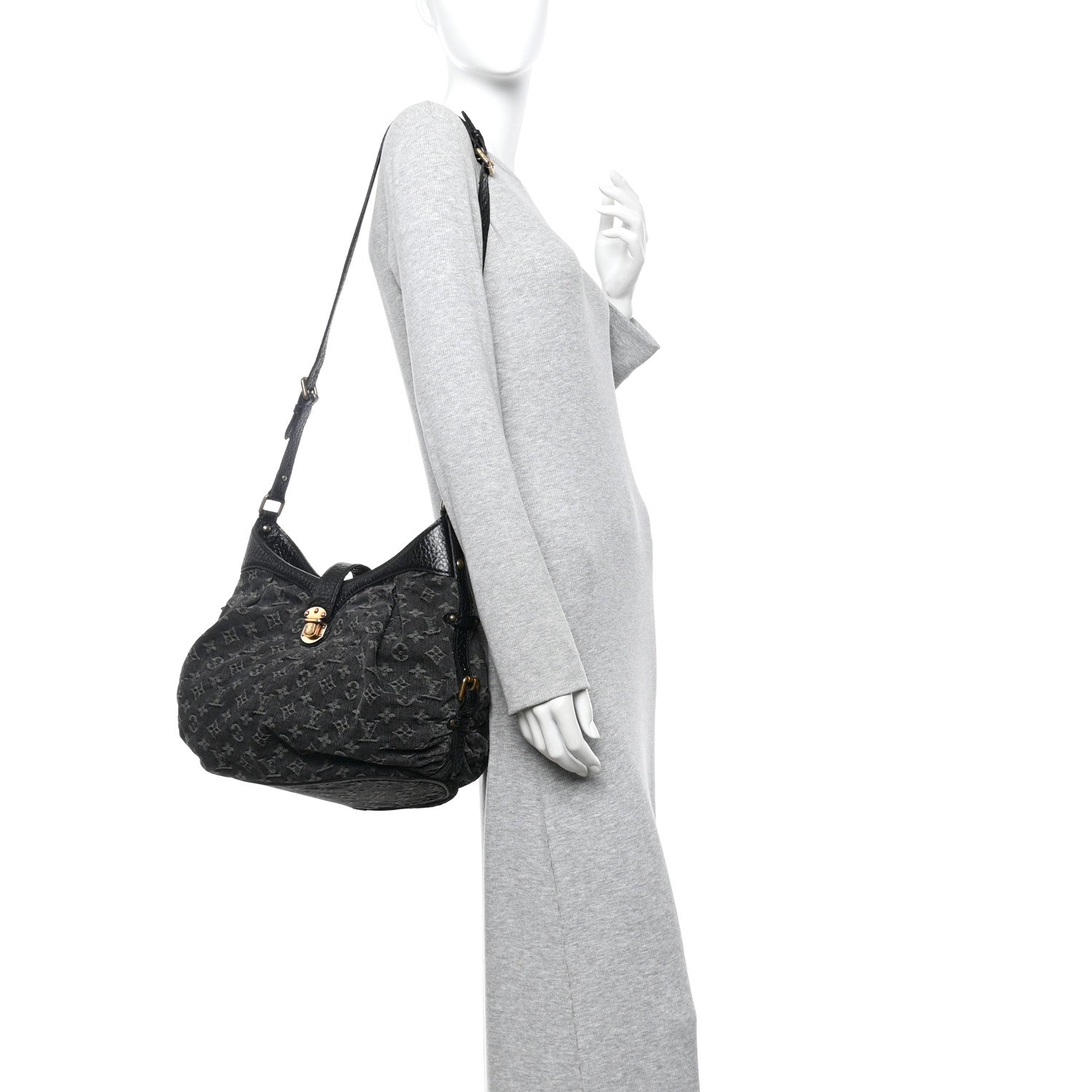 Louis Vuitton Denim Mahina XS Black 2 of 9