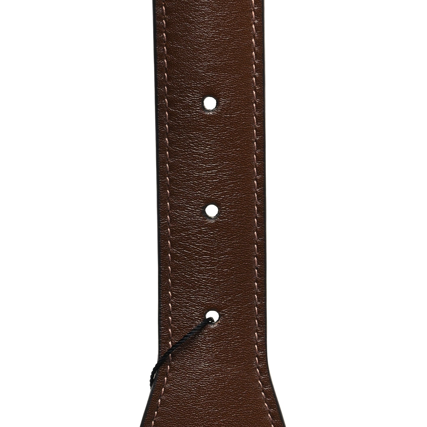 Efesto Leather Horsebit 25mm Belt 90 36 Brown Sugar