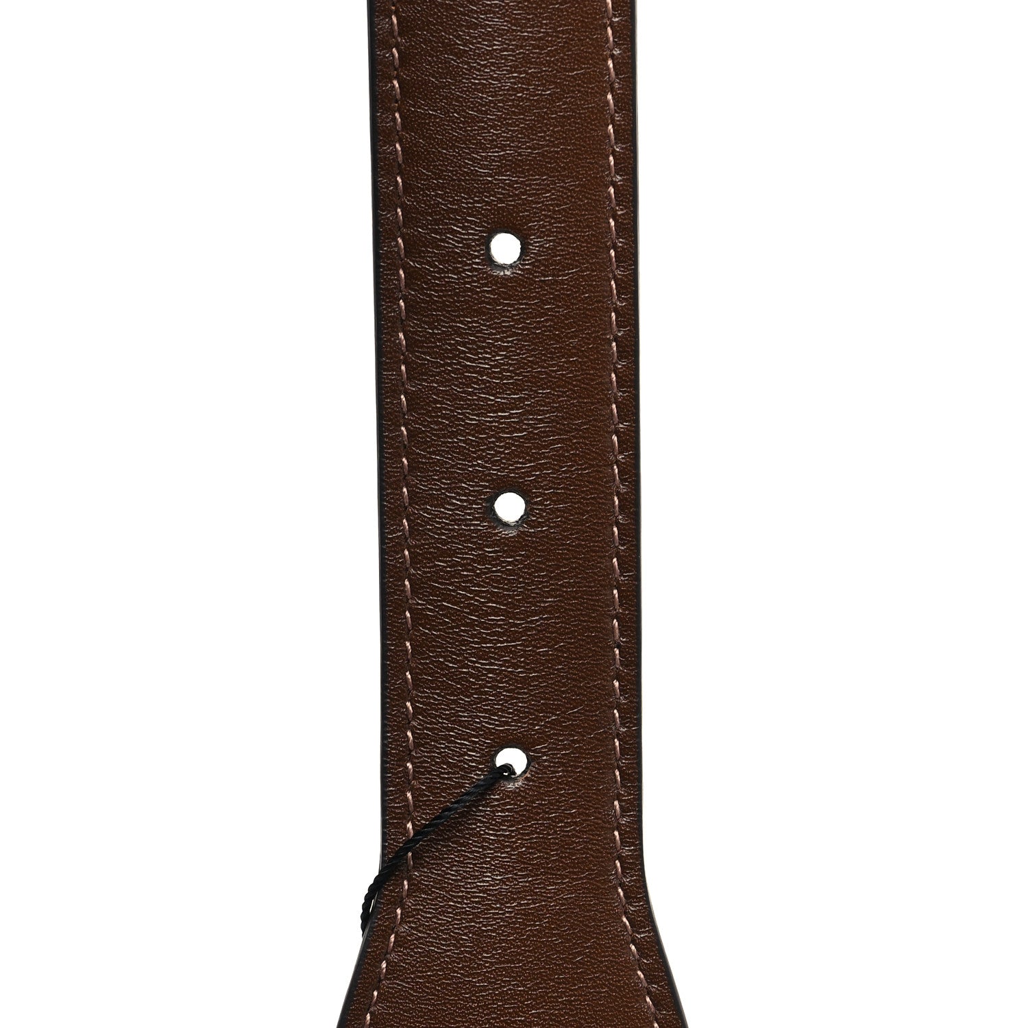 Gucci Efesto Leather Horsebit 25mm Belt 90 36 Brown Sugar 3 of 5
