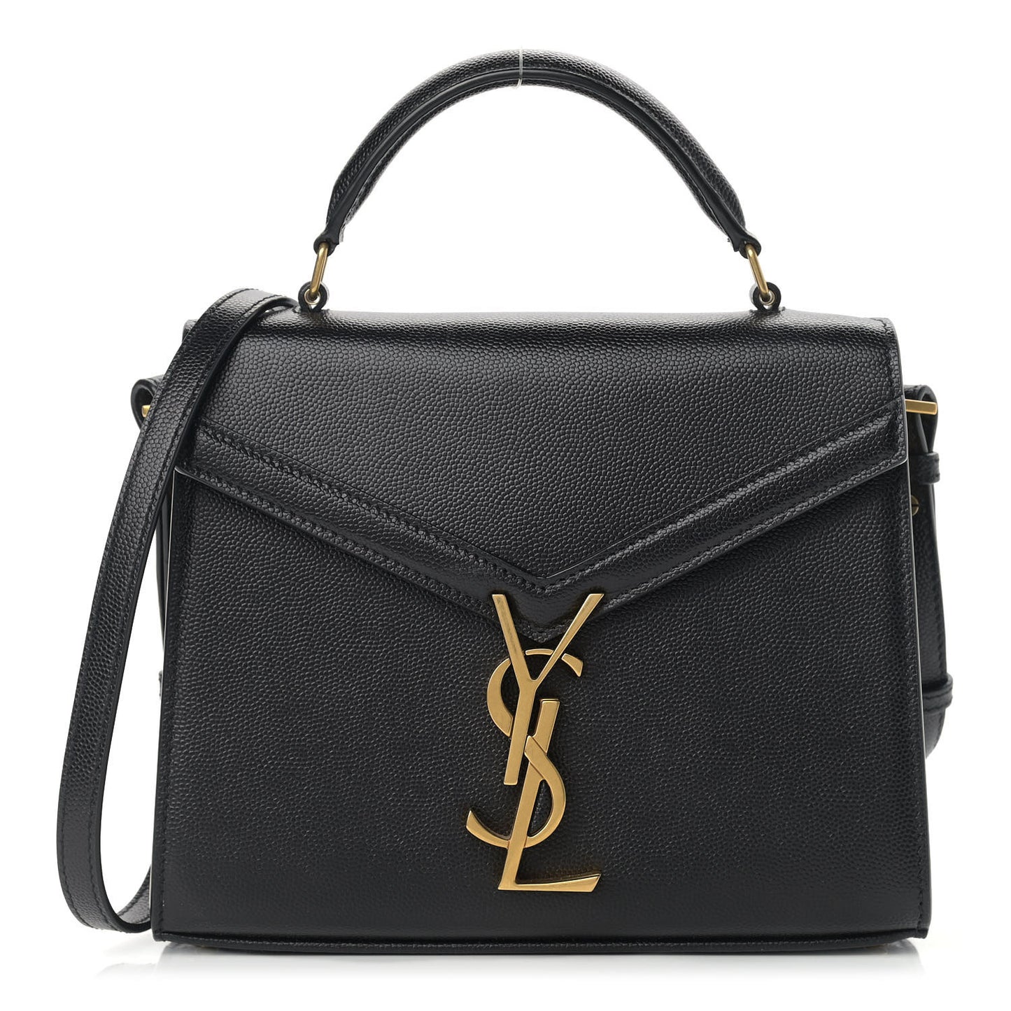 Grain de Poudre Mini Classic Monogram Cassandra Top Handle Black