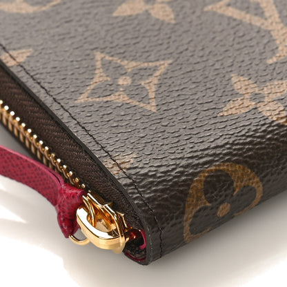 Louis Vuitton Monogram Clemence Wallet Fuchsia 7 of 8