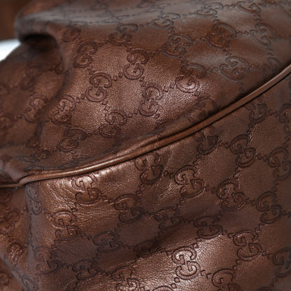 Gucci Guccissima Medium Sukey Hobo Bronze 12 of 14