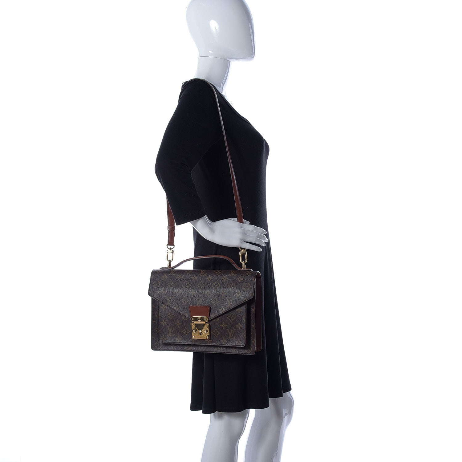 Louis Vuitton Monogram Monceau 28 2 of 11
