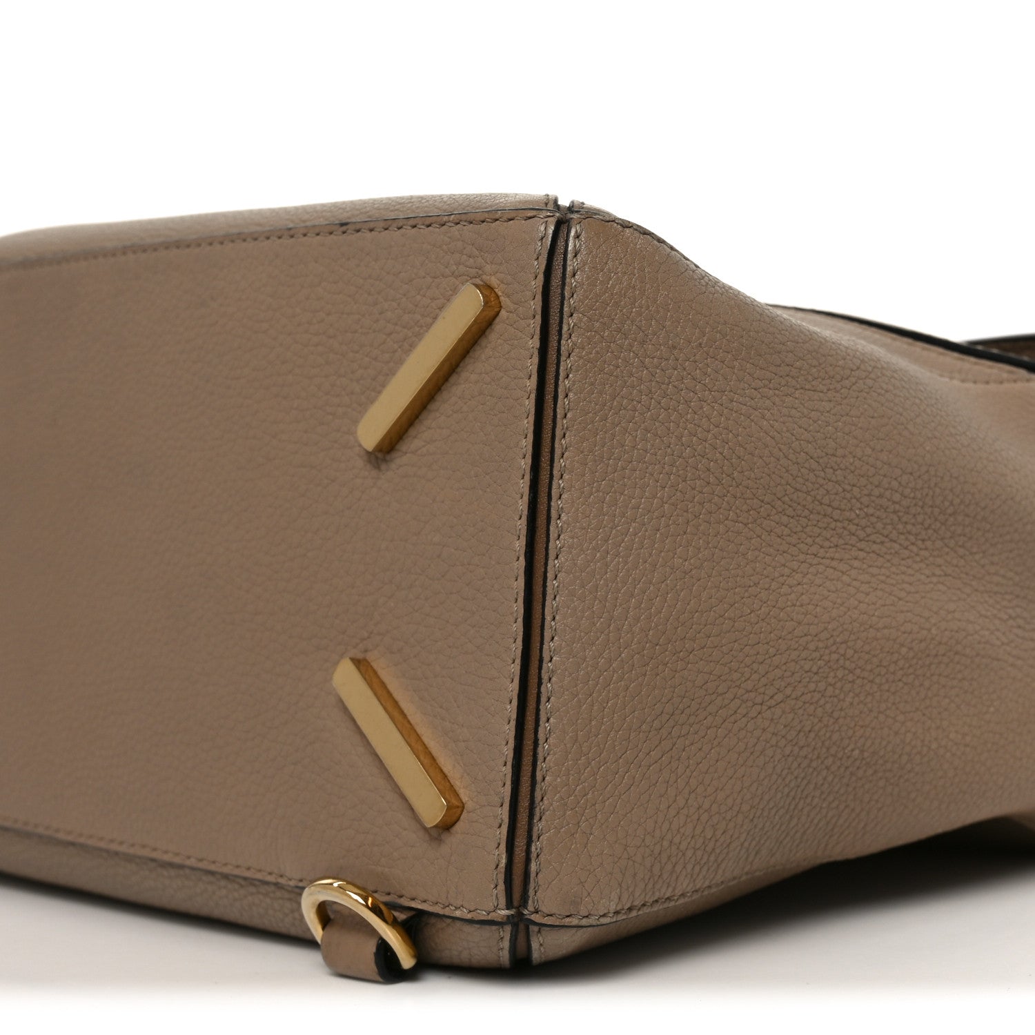Loewe Grained Calfskin Medium Puzzle Bag Sand Mink 1860374