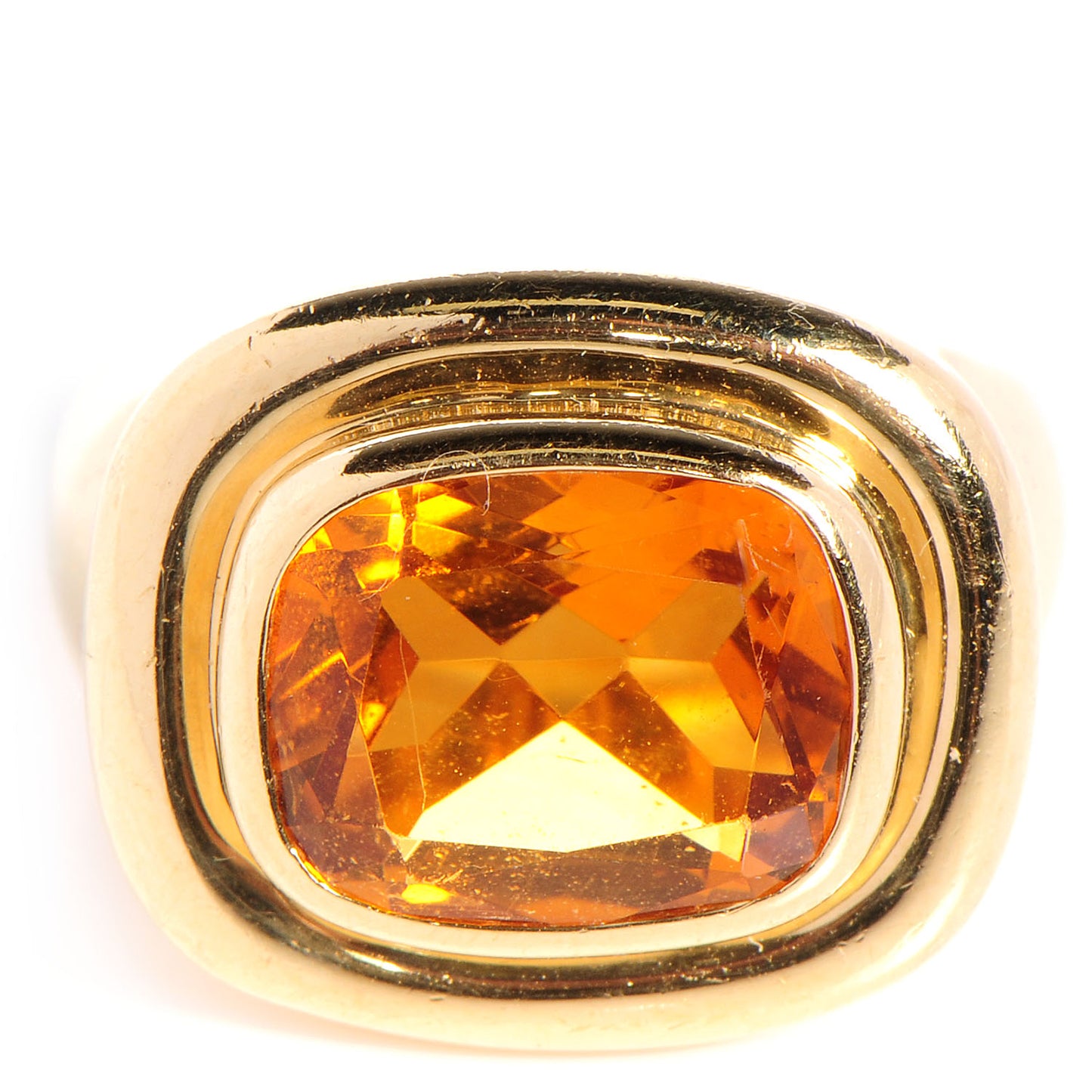 Paloma Picasso 18k Yellow Gold Dome Ring size 5