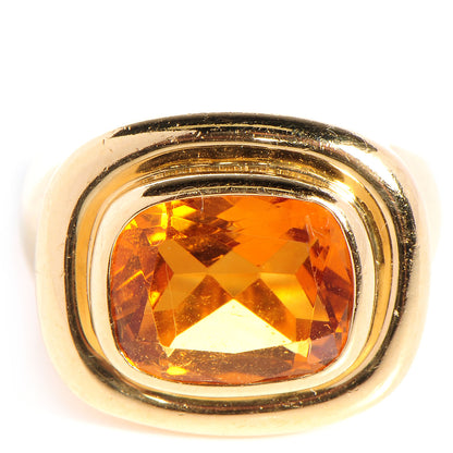Tiffany Paloma Picasso 18k Yellow Gold Dome Ring size 5 1 of 6