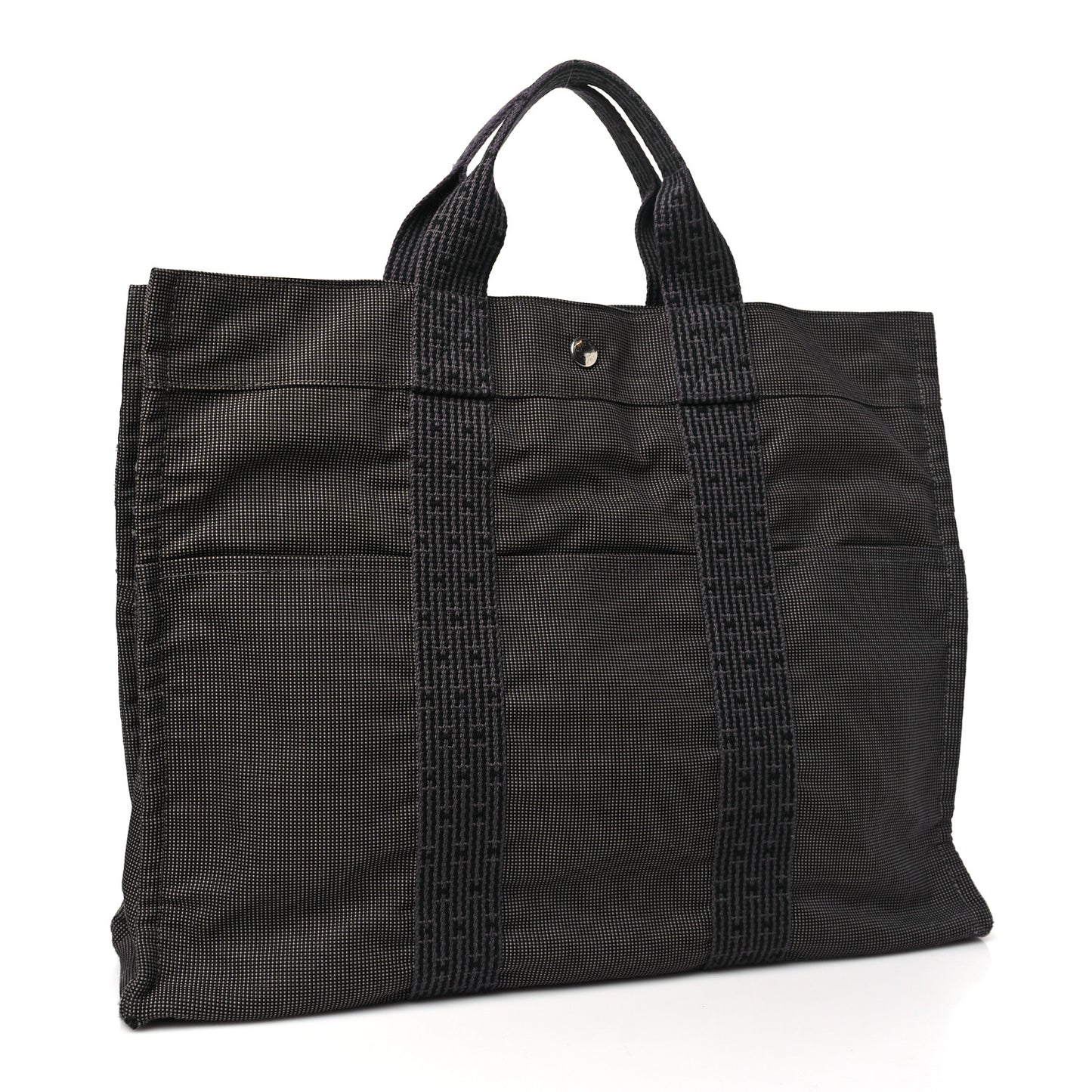 Canvas Herline Tote MM Grey