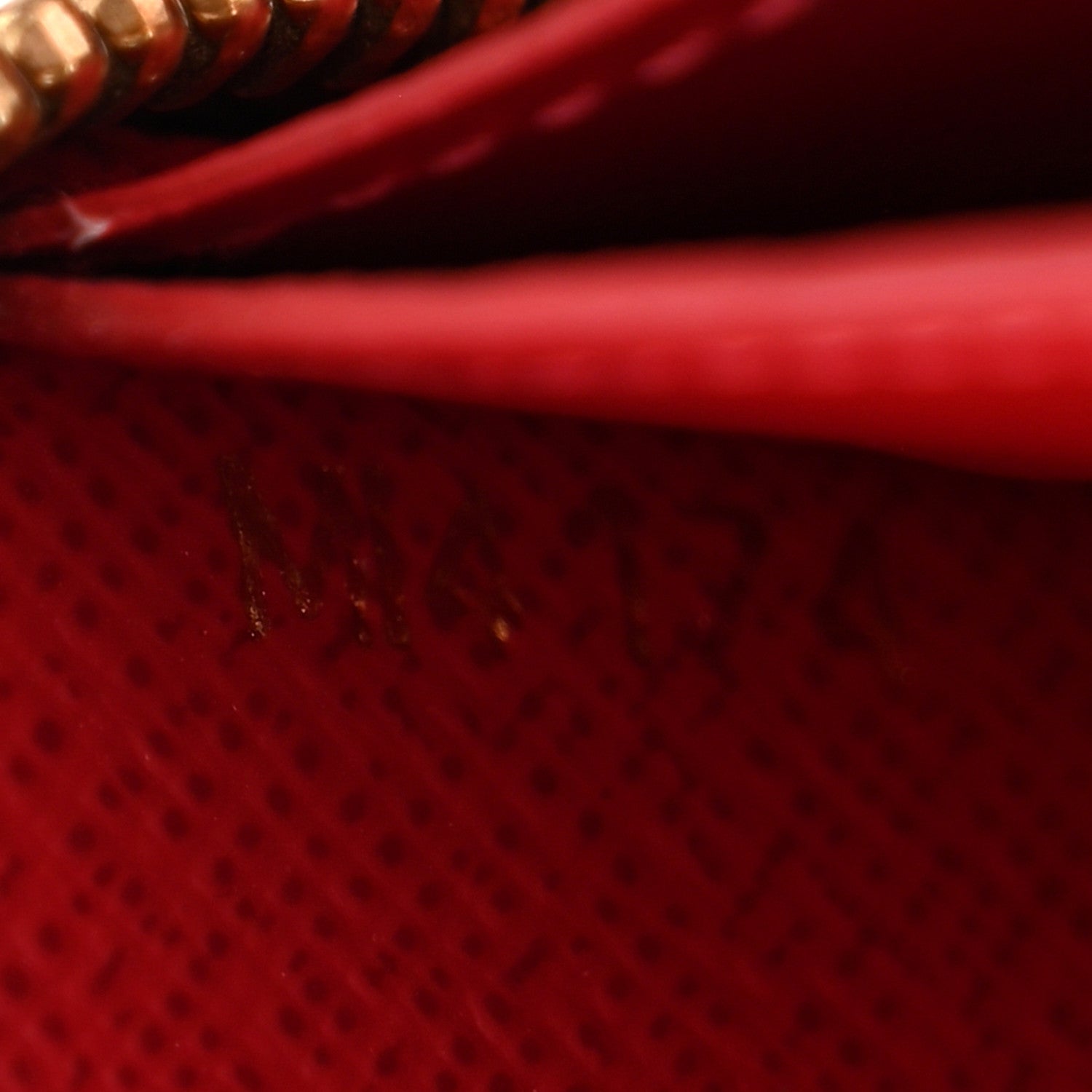 Louis Vuitton Damier Ebene Clemence Wallet Cherry 7 of 10