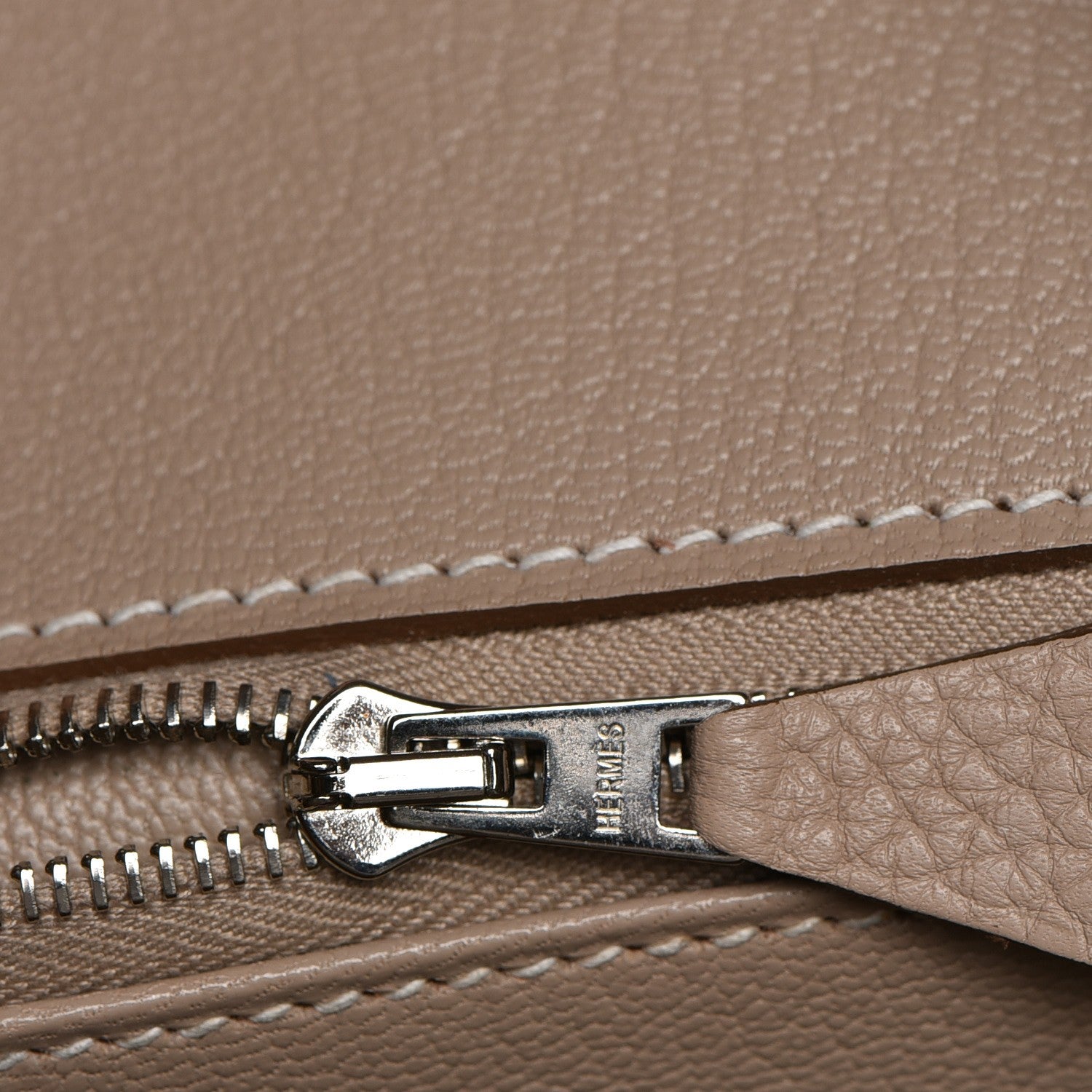 Hermes Taurillon Clemence Birkin 35 Argile 21 of 33